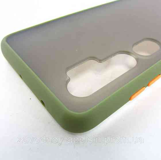 Xiaomi Mi Note 10 Матовий чохол TPU+ PC (зелений) Одеса