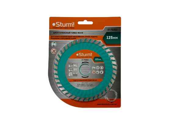 Диск алмазный Turbo Wave 125x22 мм Sturm 5170302 (читать описание) Ровно