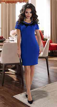 Гарне плаття з пір'ям (42) Київ