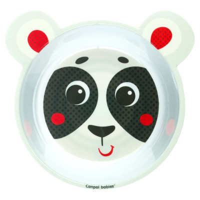 Тарілка дитяча Canpol babies антипідслизгова з вушками 490 мл Біла (4/520_bei) Вінниця - фото 2