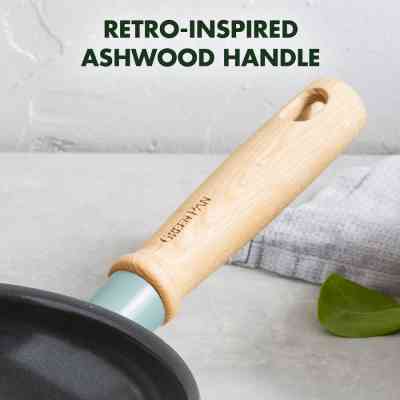 Сковорода GreenPan Mayflower, 20 см з керамічним покриттям, блакитна (CC001667-001) Вінниця