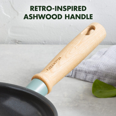 Сковорода GreenPan Mayflower, 20 см з керамічним покриттям, блакитна (CC001667-001) Винница - изображение 5