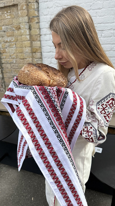 Ecotton Ранер-рушник Ecotton Етно 35x150 см в українському етно-стилі білий Коломия - фото 7