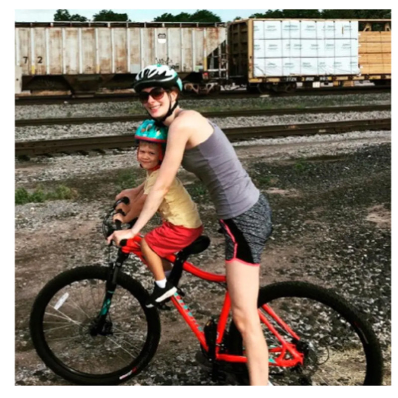 Велокресло детское сиденье для велосипеда с креплением на раму с ручками Feel Fit черное Бровары - изображение 6