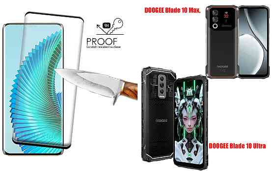 Защитное стекло HyperGlass Pro для DOOGEE Blade 10 Max, Blade 10 Ultra – максимальная чувствительность и Киев