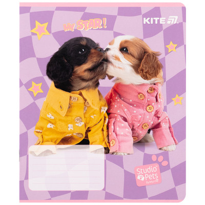 Тетрадь Kite Studio Pets, 12 листов, клетка (SP25-232) Винница - изображение 12
