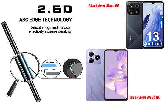 Захисне скло ArmorGlass для Blackview Wave 6C, Wave 8C – стійке до подряпин та ударів Київ