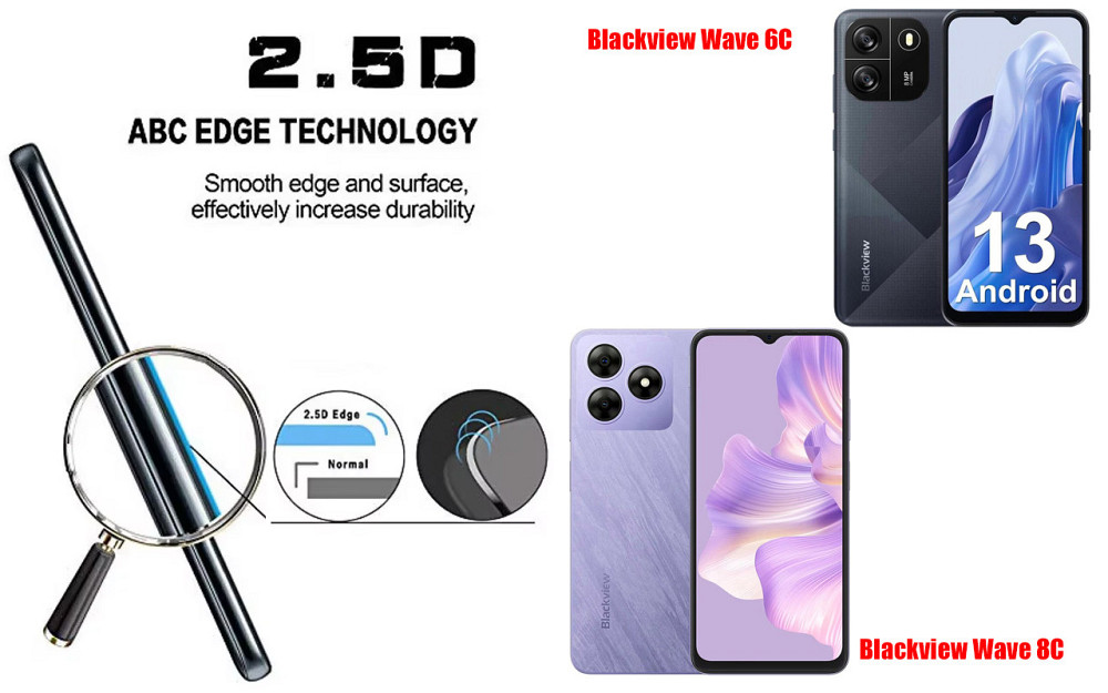 Захисне скло ArmorGlass для Blackview Wave 6C, Wave 8C – стійке до подряпин та ударів Київ - фото 2