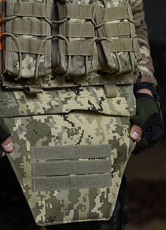 Плитоноска с напашник и подсумками пиксель быстрый сброс Киев - изображение 17