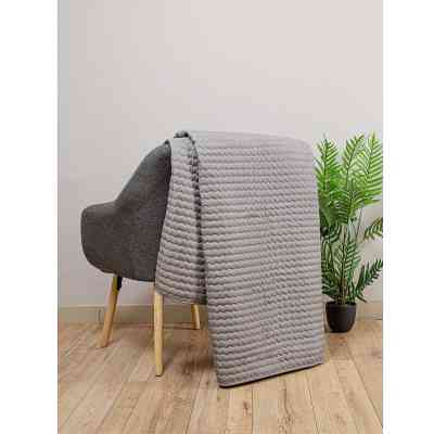 Покривало Home Line стьобане двостороннє (кавовий) 210х240 (181960) Вінниця