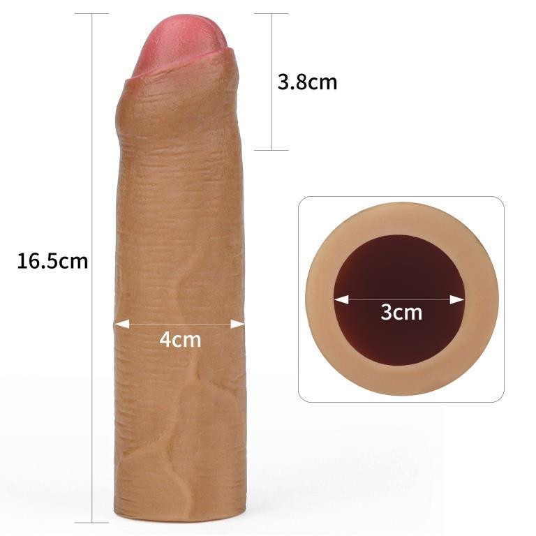 Насадка на член - Revolutionary Silicone Nature Extender Add 1