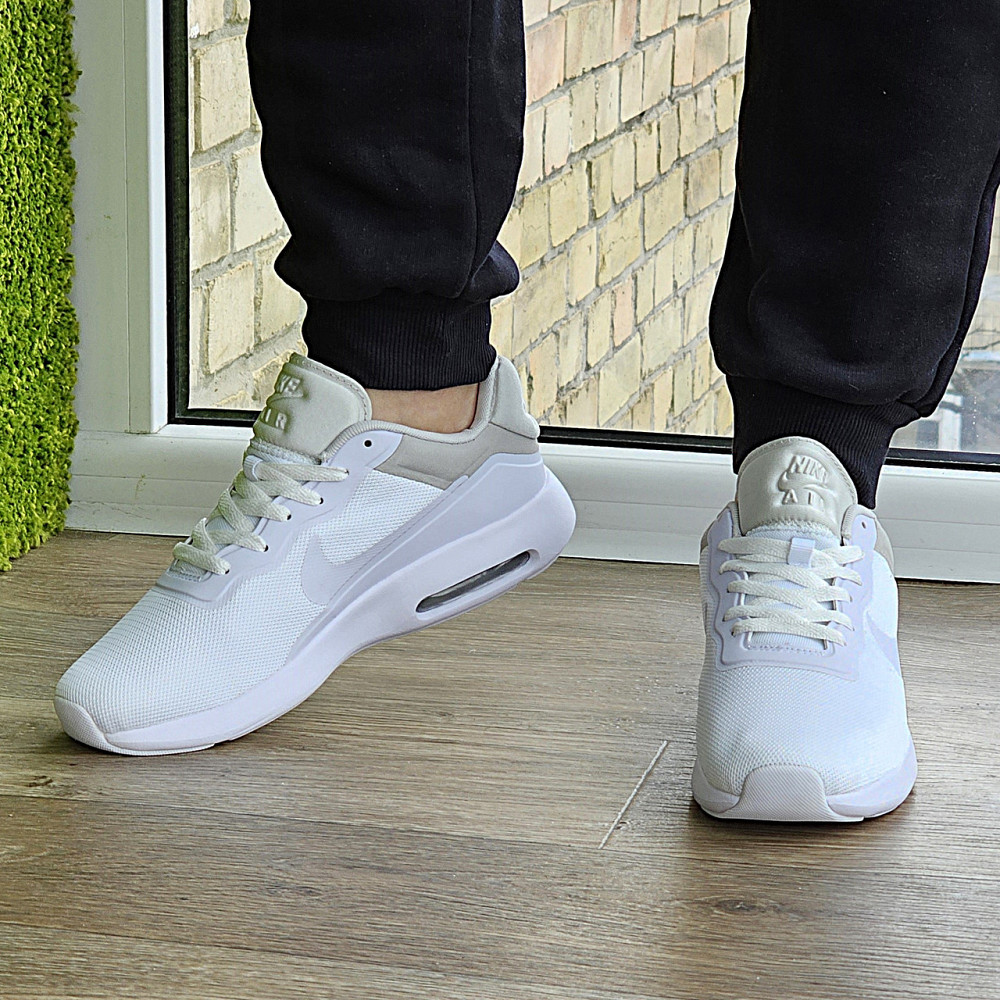 Мужские Кроссовки Nike 90 Белые Найк с Амортизацией Тканевые Летние Сеточка (размеры: 41,42,43,44,45) - 535-3 Днепр - изображение 9