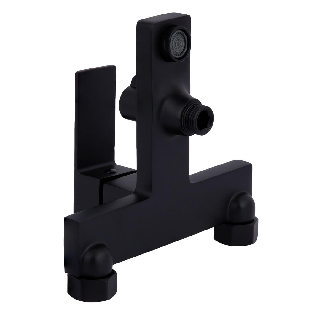 Змішувач для ванни Qtap Gemini (з душовим гарнітуром) QTGEM259BLM45682 Black Matt Київ - фото 12