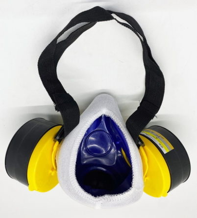 Респіратор з двома вугільними фільтрами РУ-60М Харків