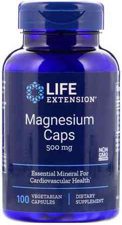 Магній цитрат оксид Life Extension Magnesium Caps 500 mg 100 капс Київ