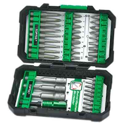 Набір біт Toptul і головок для шуруповерта 1/4" 40шт. (GAEW4001) Вінниця