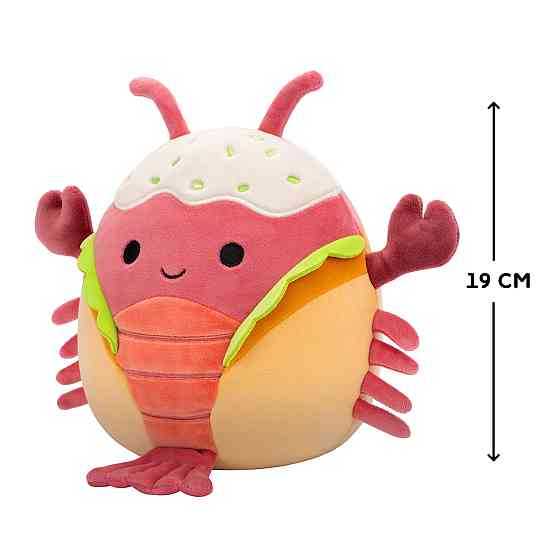 М'яка іграшка Squishmallows – Лобстер Лороно (19 cm) Дніпро