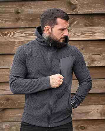 Тактична флісівка KM URBAN grey ПП8056 Київ