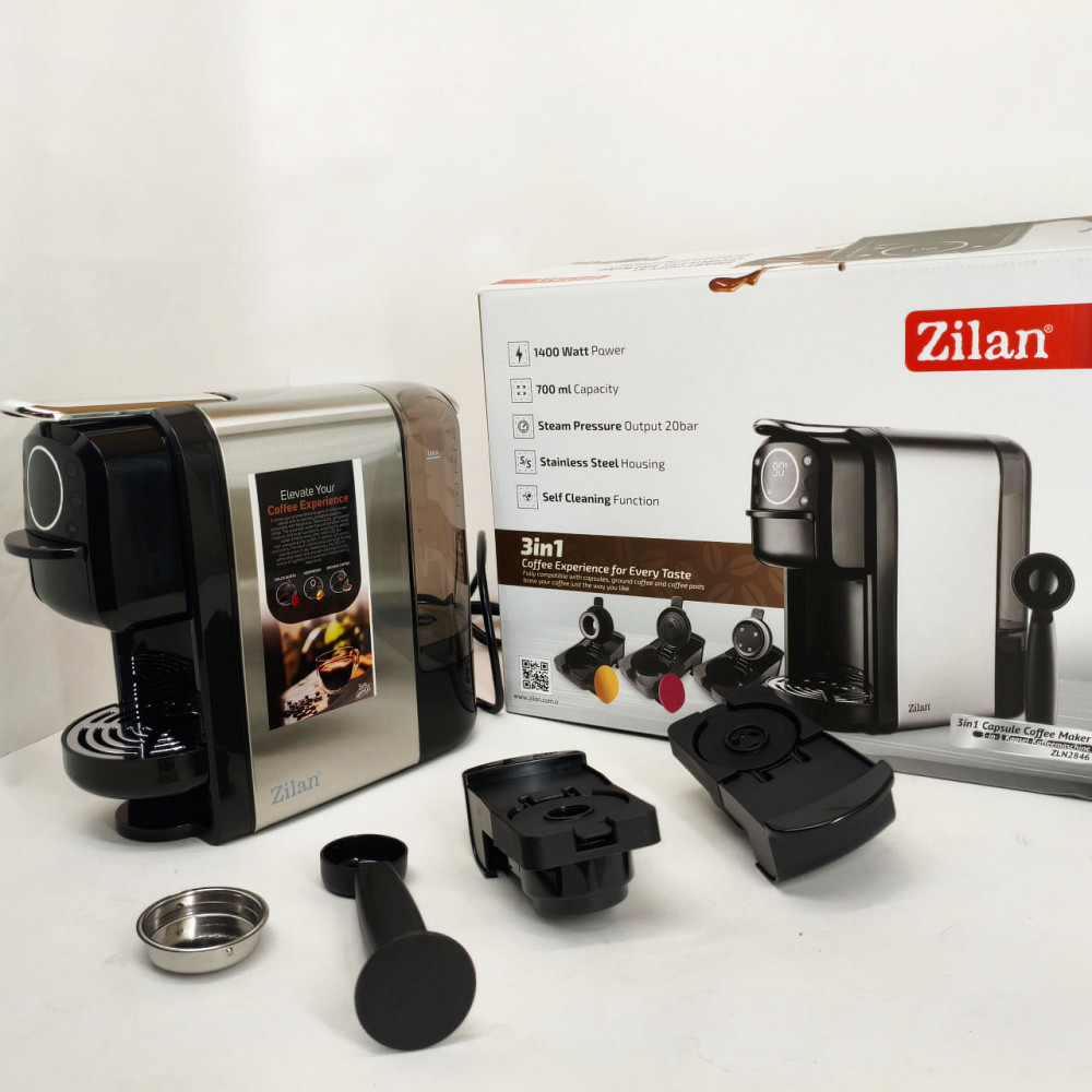 Кофемашина капсульная Zilan ZLN2846 20 Bar 700мл 1400Вт сенсорная ZE-22 Львов - изображение 4