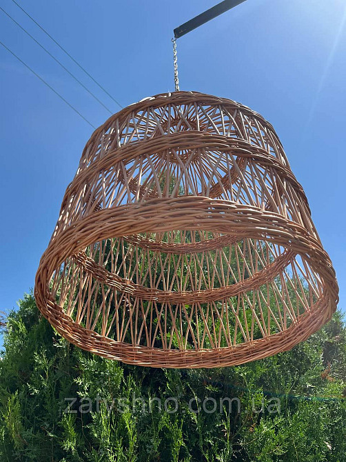 Люстра плетеная красивая кофейная Киев - изображение 1