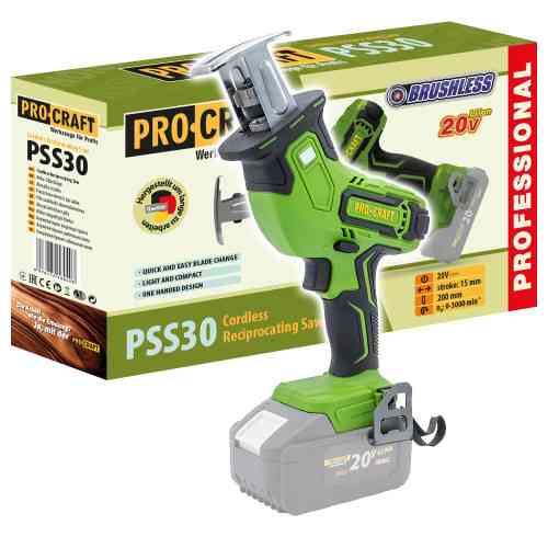 Аккумуляторная сабельная пила Procraft,Поортативная аккумуляторная сабельная пила без АКБ и ЗП, Аккумуляторные сабельные пилы Львов