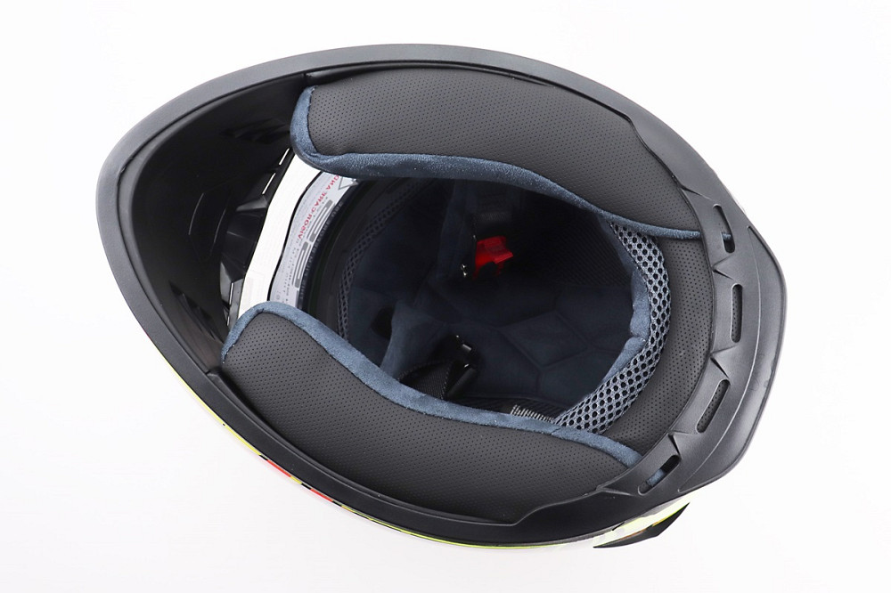 Шолом інтеграл, закритий+окуляри BLD-М61 S (55-56см), ЖОВТО-ПОМАРАНЧЕВИЙ "Buffalo" Київ - фото 7