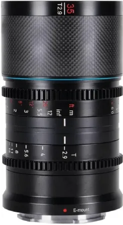 Об'єктив Sirui Anamorphic Lens Saturn 35mm 1.6x Carbon Fiber Full frame X-Mount (Neutral Flare) Київ