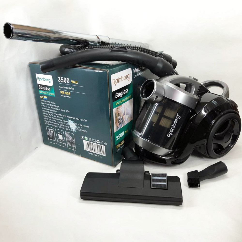 Пылесборник мощный пылесос, Пылесос с системой циклон, Безмешковые пылесосы с контейнером EC-59 Львов - изображение 12