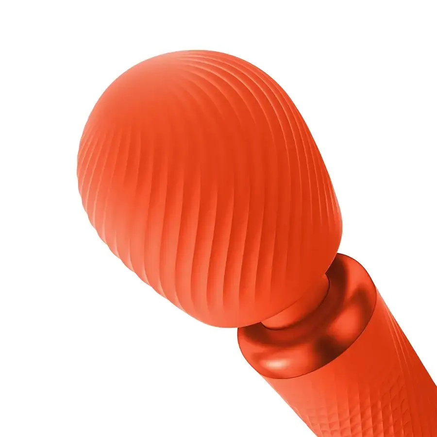 Вібромасажер Fun Factory VIM Vibrating Wand sunrise orange, суперпотужний та легкий, до 6 годин роботи Львів - фото 6