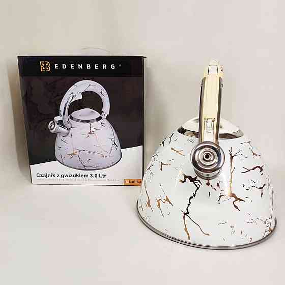 Чайник 3 л со свистком Edenberg EB-8864 3Л, Чайник для приготовления чая со свистком BV-23 Львов