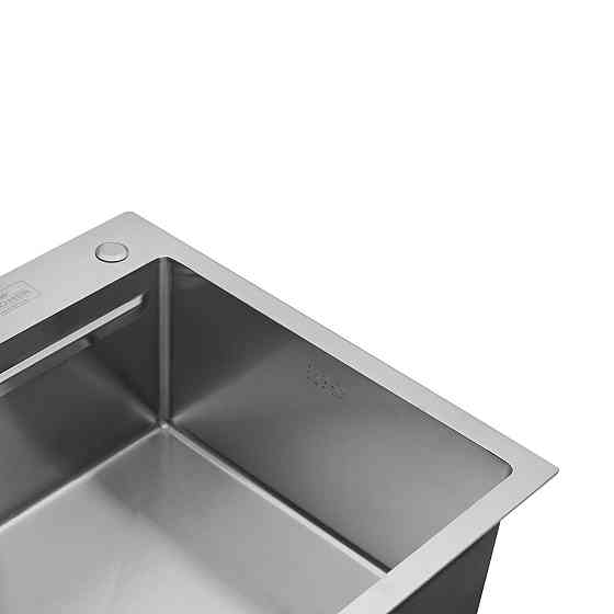 Кухонная мойка с нержавеющей стали Kroner KRP Gebürstet - 63х50HM (3/1 мм) Киев