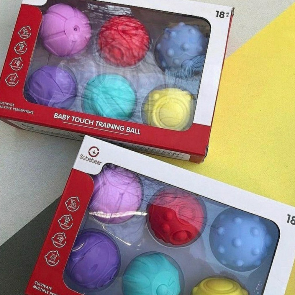 Набор тактильных мячиков для ванной и массажа. Киев - изображение 3