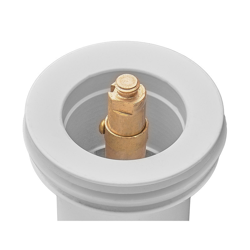 Донный клапан для раковины Koer PW-08-03 1 1/4'' без перелива автоматический СLICK-СLACK (Цвет белый) (KR5787) Киев - изображение 9