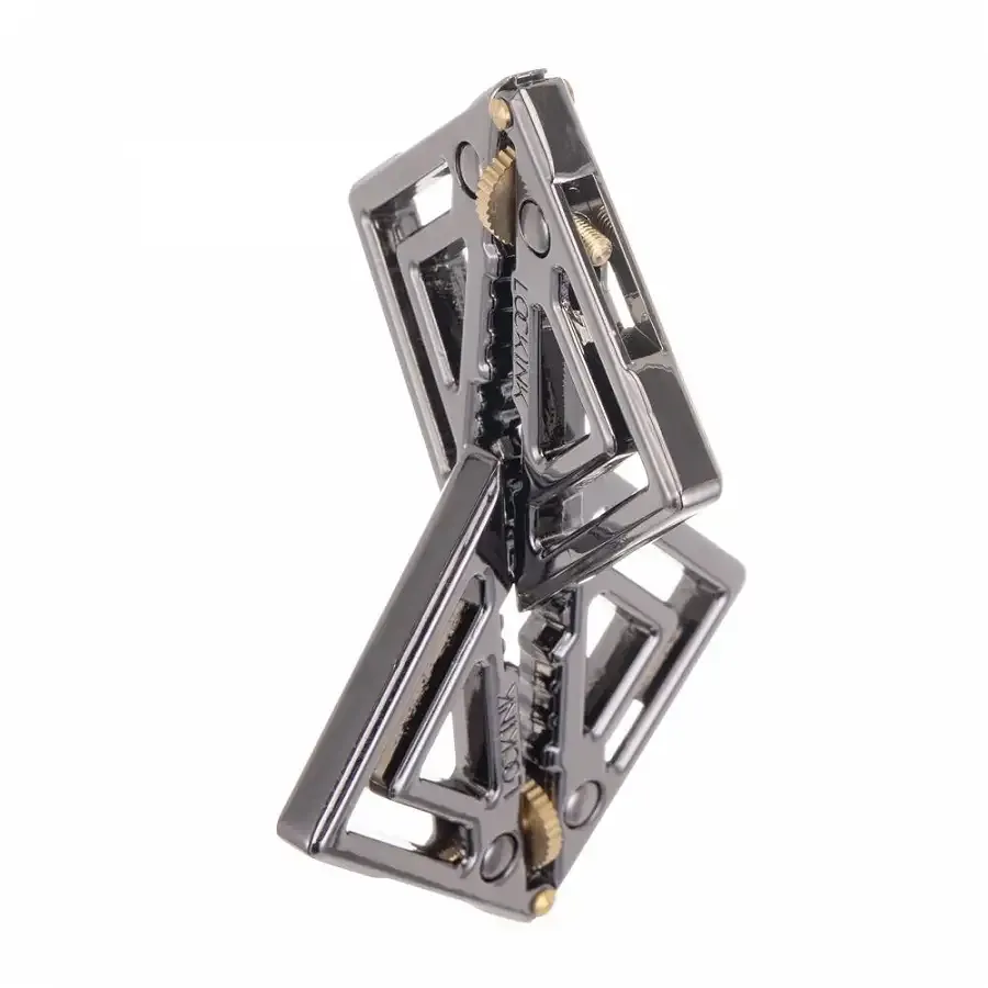 Затискачі для сосків з важкою підвіскою LOCKINK Adjustable Nipple Clamps with Heavy Pendant - Grey Львів - фото 5