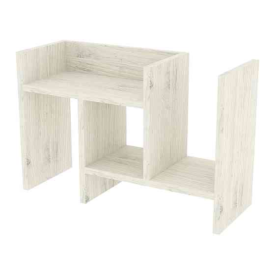 Надставка для стола, Дуб Крафт Білий, 550х200х360 Львов