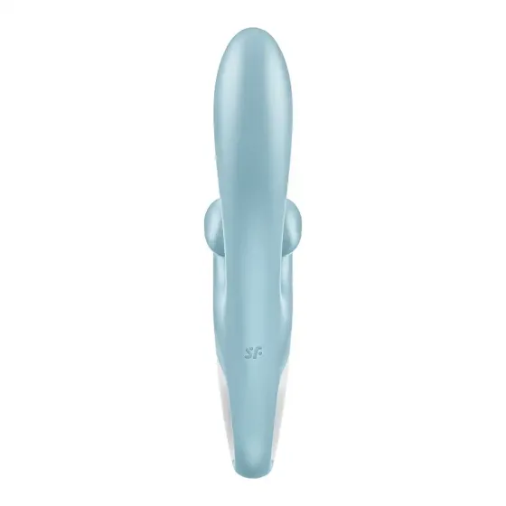 Вібратор-кролик Satisfyer Touch Me Blue, подвійний відросток, 3 потужні мотори Львів