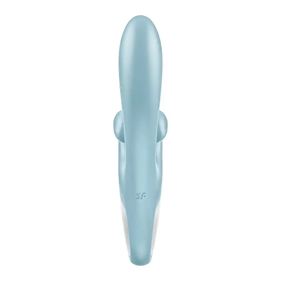Вібратор-кролик Satisfyer Touch Me Blue, подвійний відросток, 3 потужні мотори Львів - фото 3