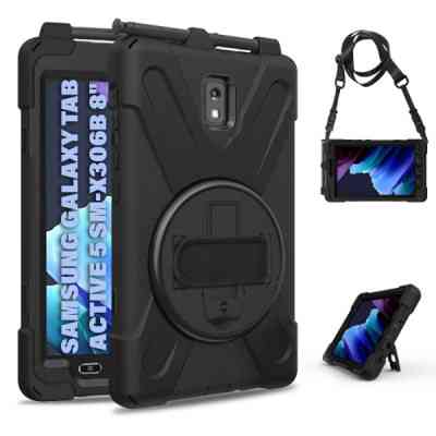 Чохол до планшета BeCover Heavy Duty Case Samsung Galaxy Tab Active 5 SM-X306B 8&quot; Black (710949) Вінниця
