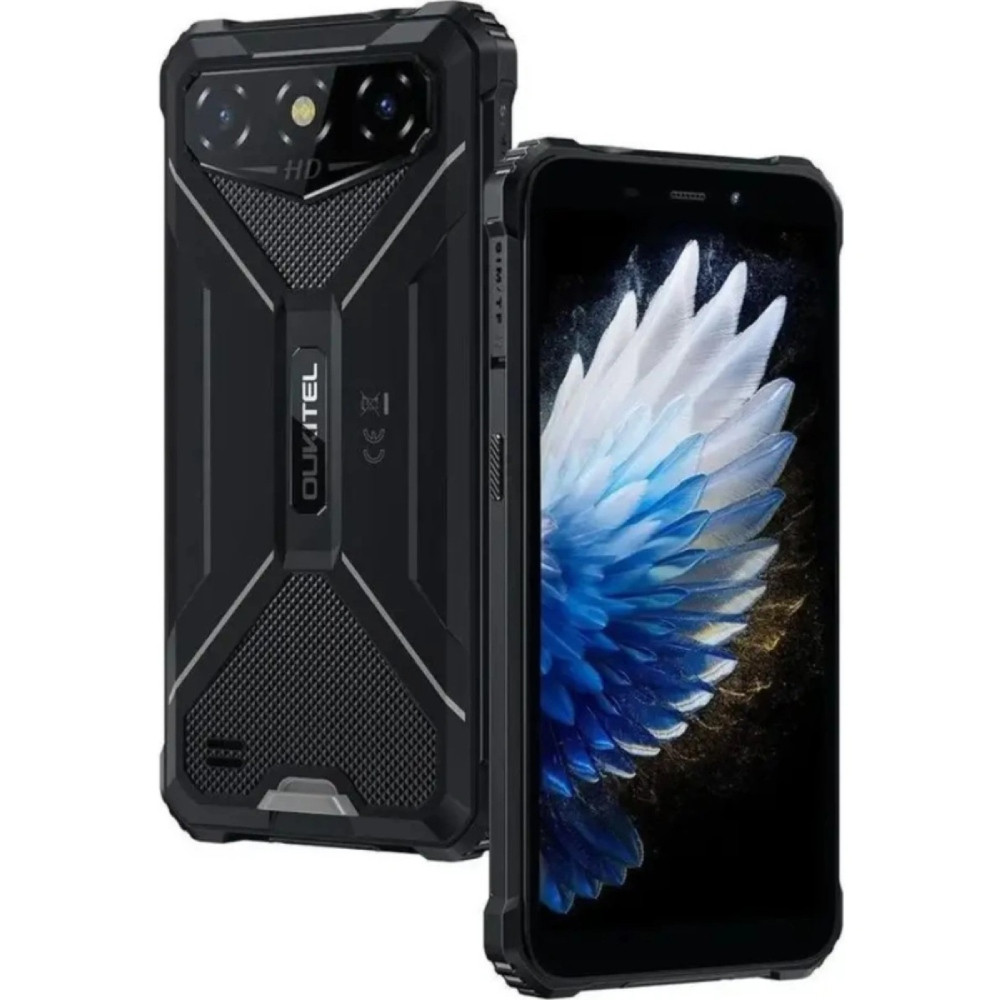 Смартфон Oukitel G3 6" HD+ /4GB/128GB T310 /6300mAh /13+5Мп/ IP69K/Black Вінниця - фото 4