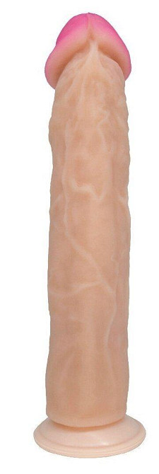 Фаллоимитатор EGZO Ciberskin D005 ( 23 см х 4,5 см ) Sex Aura Киев - изображение 3