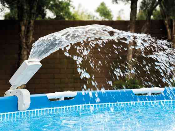 Фонтан для бассейна Intex 28089 с LED подсветкой Киев