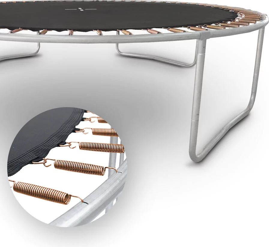 Батут OUTTEC Inside Net з внутрішньою сіткою 12 футів 374 см чорний Київ - фото 7