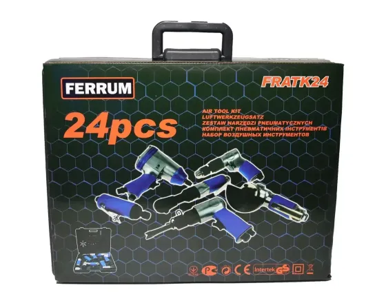 Пневмонабір FERRUM FRATK24 – 24 інструменти, виробництво Великобританія Львів