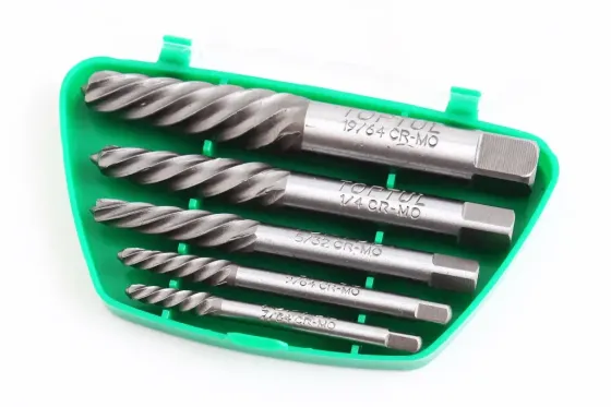 Набір екстракторів для болтів 2.5-10м (5 ед.) Toptul (7/64), 9/64, 5/32, 1/4, 19/64) Вінниця