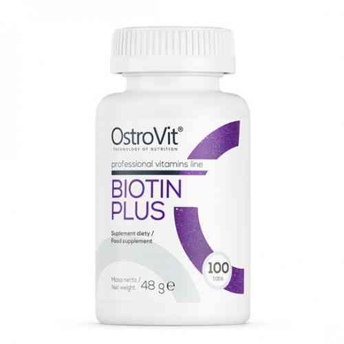 Біотин OstroVit Biotin Plus 100 tabs Луцьк