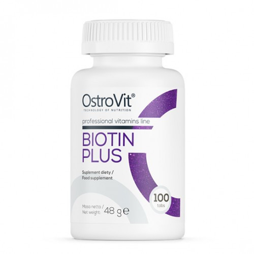 Біотин OstroVit Biotin Plus 100 tabs Луцьк - фото 1