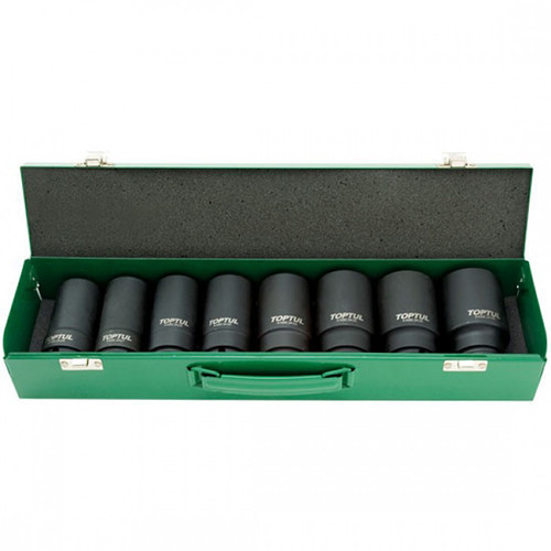 Набор головок для шиномонтажа ударных длинных TOPTUL 3/4