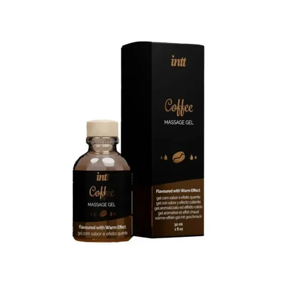 Съедобный массажный гель для интимных зон Intt Coffee (30 мл) Sex Aura Киев