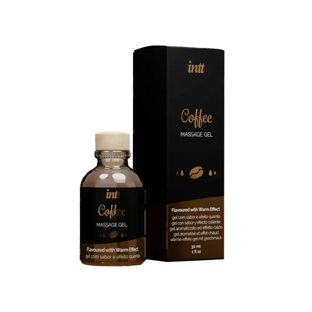 Съедобный массажный гель для интимных зон Intt Coffee (30 мл) Sex Aura Киев - изображение 1