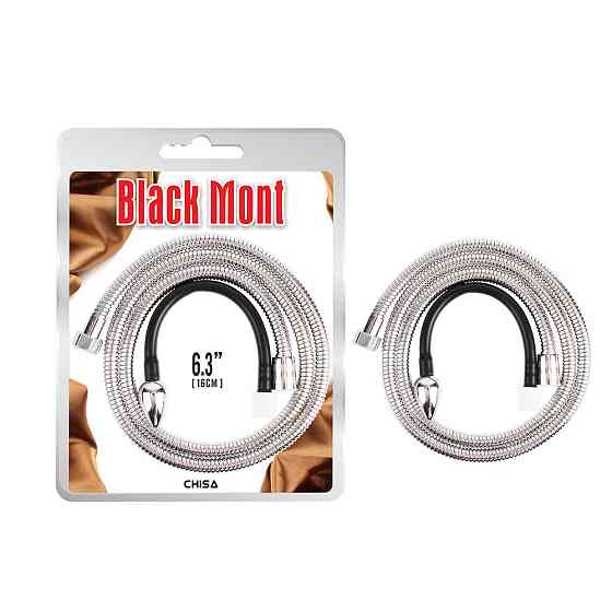Анальный душ Chisa Black Mont Anal Deep Shower с насадкой в виде анальной пробки Sex Aura Киев